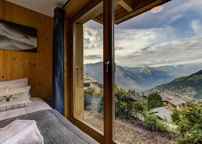 La Couronne Dağ evi La Tzoumaz
